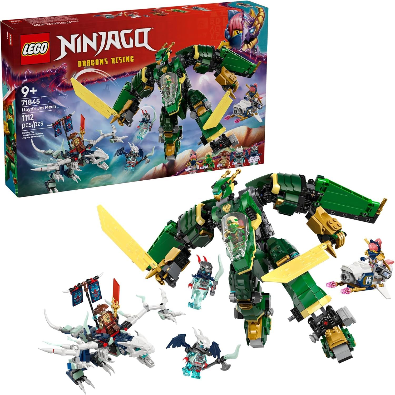 LEGO 71845 NINJAGO LLOYD&#39;S JET MECH