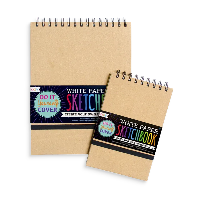 Ooly Large DIY Sketchbook White