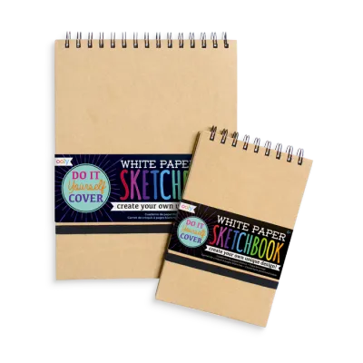 Ooly Large DIY Sketchbook White