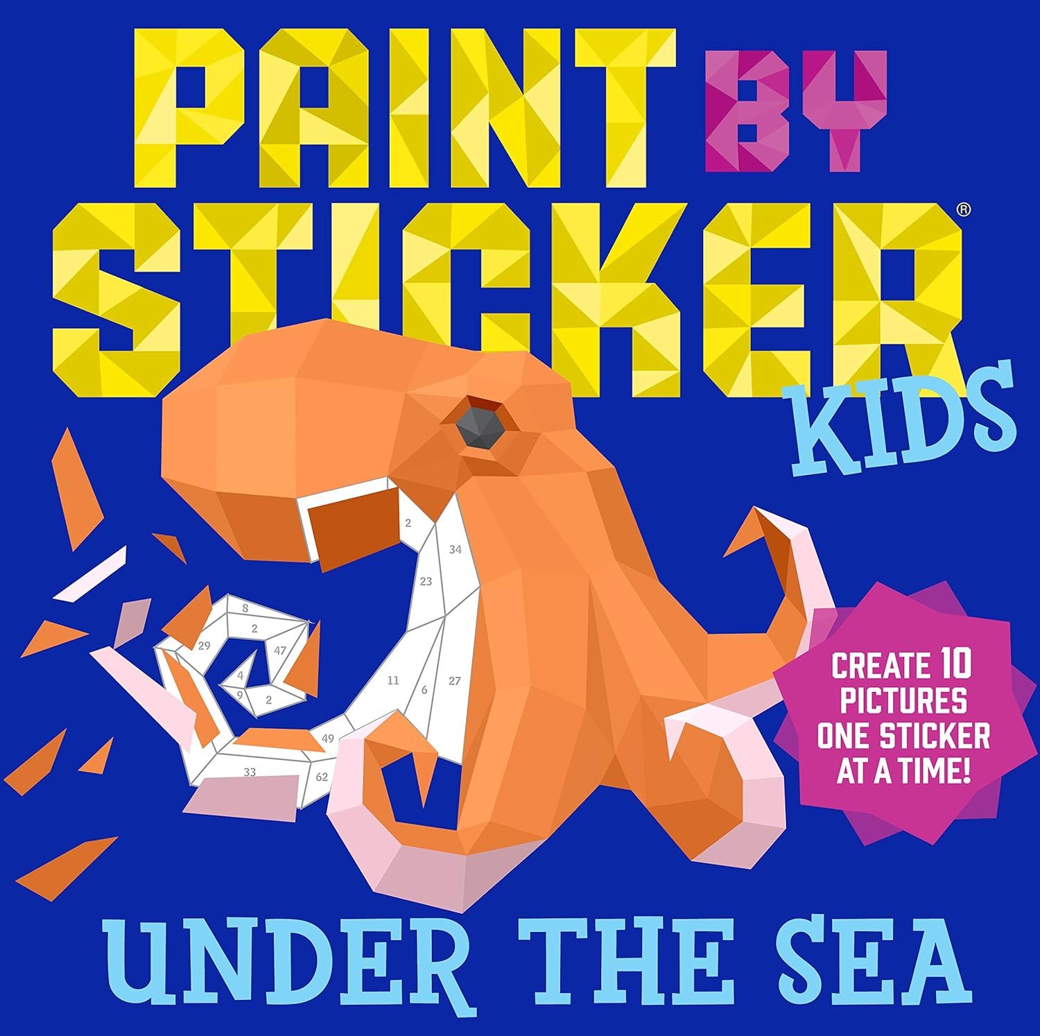 Paint By Sticker Kids Under the Sea