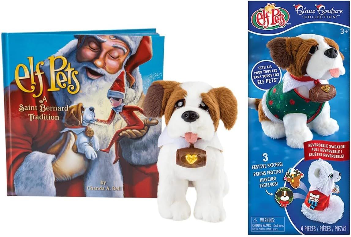 Elf Pets®: A St. Bernard Tradition