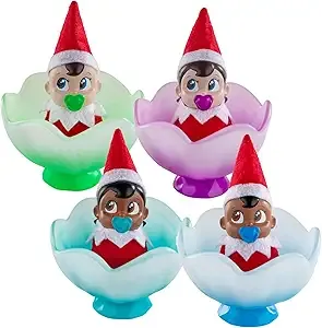 Elf on the Shelf Frost Pips™ Mini Blooms Dark Girl