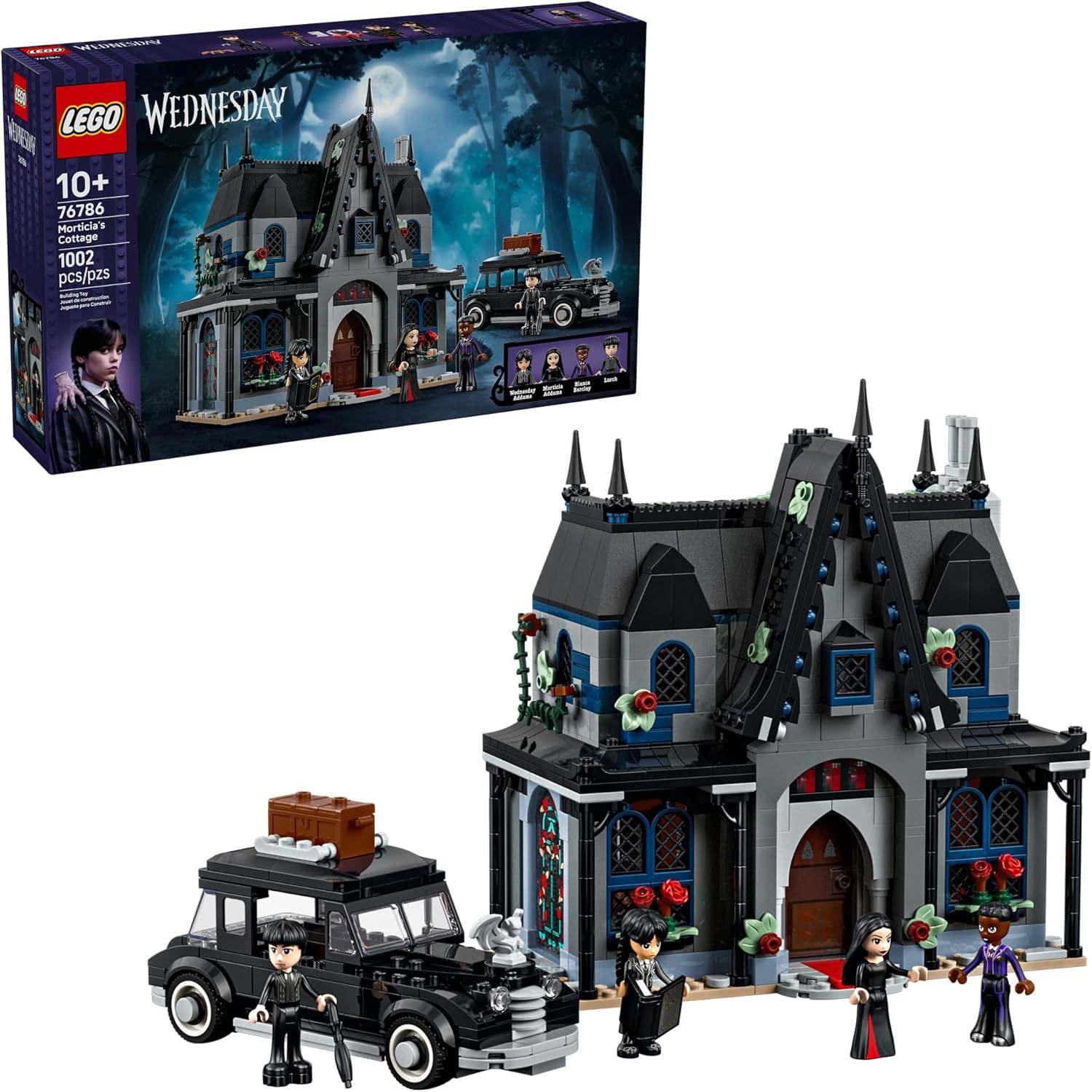LEGO 76786 WEDNESDAY MORTICIA'S COTTAGE