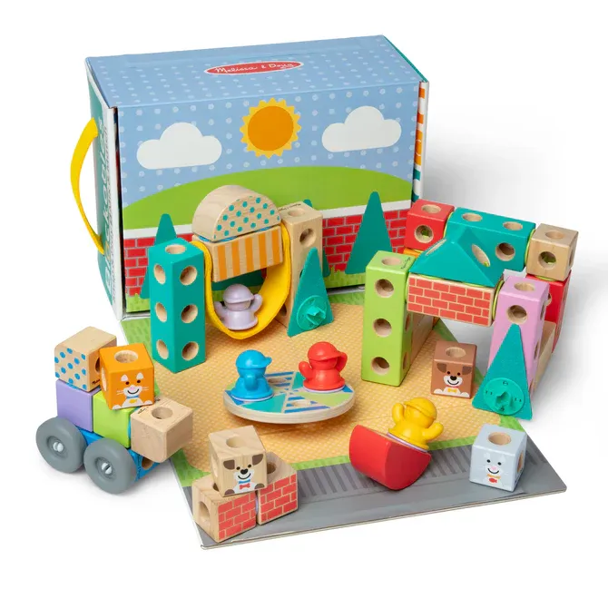 MD 50279 Blockables Town Play Set