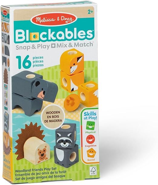 MD Blockables Woodland Friends Play Set