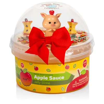 Kawaii Apple Sauce Jelly Slime
