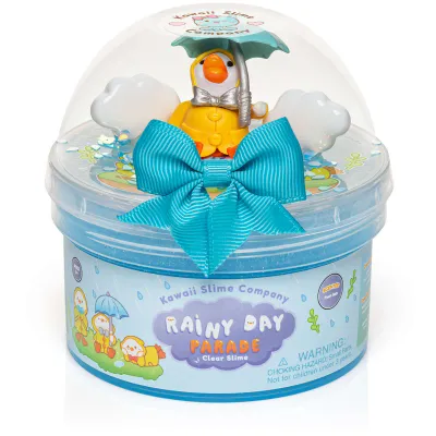 Kawaii Slime Rainy Day Parade Clear Slime