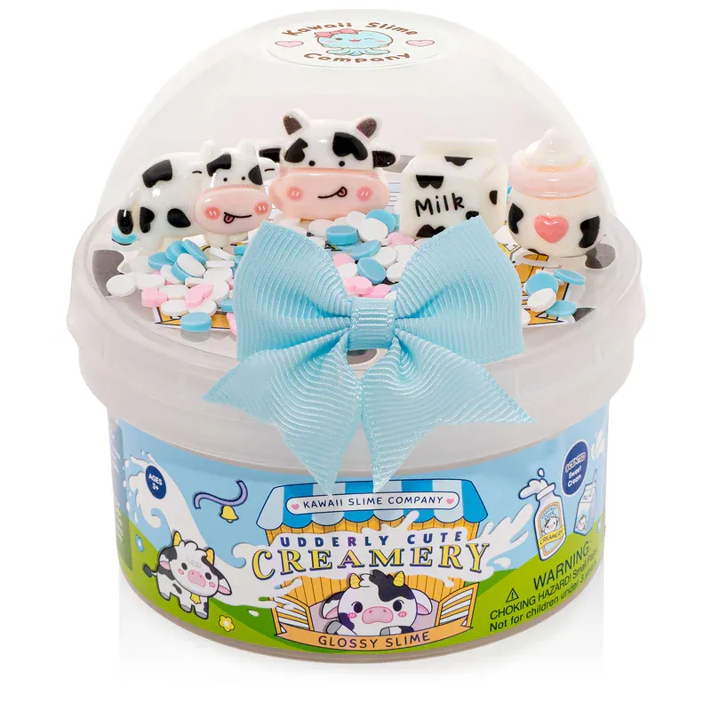 Kawaii Udderly Cute Creamery Glossy Slime