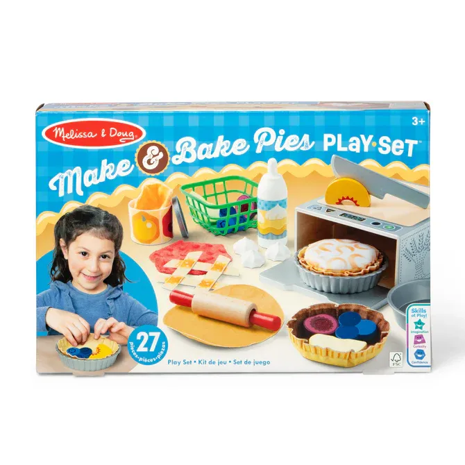 Melissa and Doug Make &amp; Bake Pies Play Set