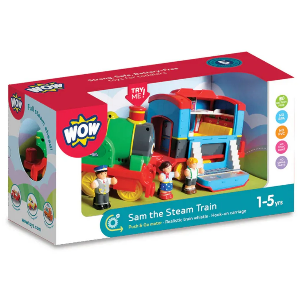 WOW Sam the Steam Train