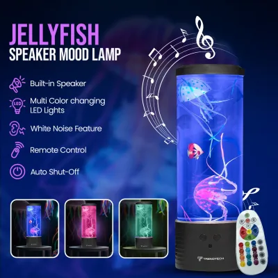 Lumina Jellyfish Mood Lamp with Bluetooth Speaker-14&quot;