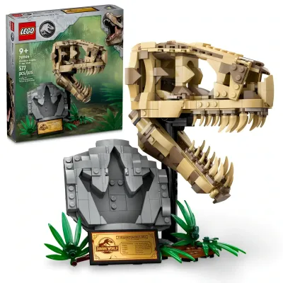 LEGO JURASSIC 76964 DINOSAUR FOSSILS: T. REX SKULL