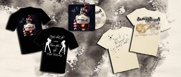 Deluxe Bundle: &quot;Coffee, Whiskey &amp; Rock&#39;n Roll&quot; T-Shirt + &quot;Taste It&quot; T-Shirt &amp; CD