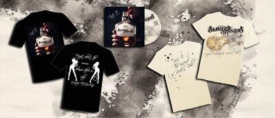 Deluxe Bundle: "Coffee, Whiskey & Rock'n Roll" T-Shirt + "Taste It" T-Shirt & CD
