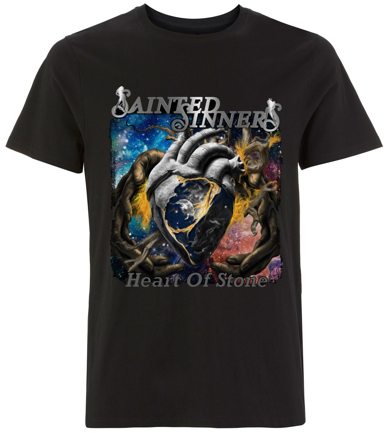 Sainted Sinners Limited Edition Shirt „Heart of stone“ … only 50 ‼️