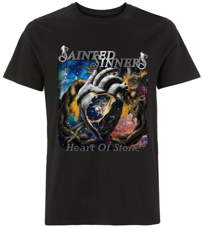 Sainted Sinners Limited Edition Shirt „Heart of stone“ … only 50 ‼️