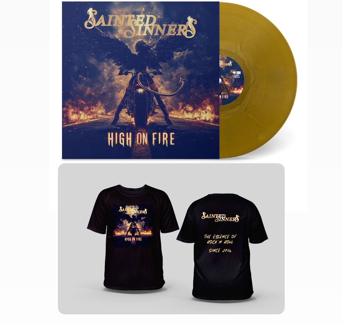 High on Fire Vinyl &amp; Shirt Bundle