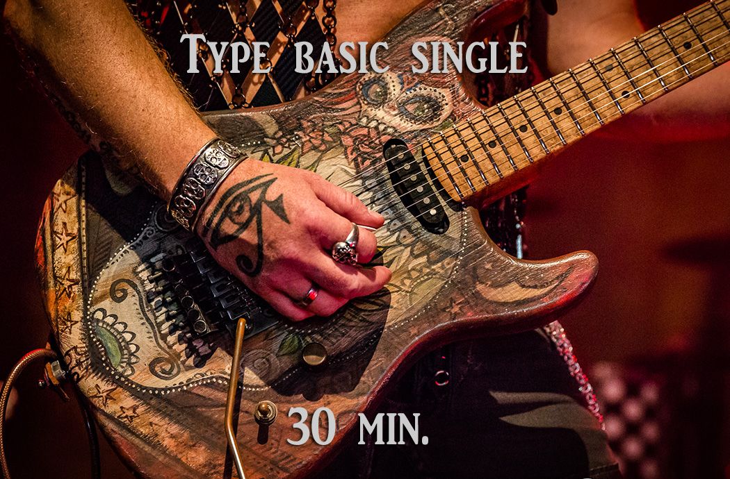 Online guitar lesson