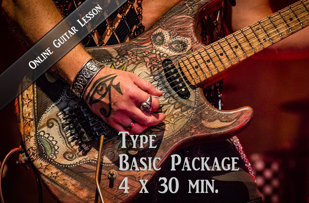 Exclusive online guitar lesson