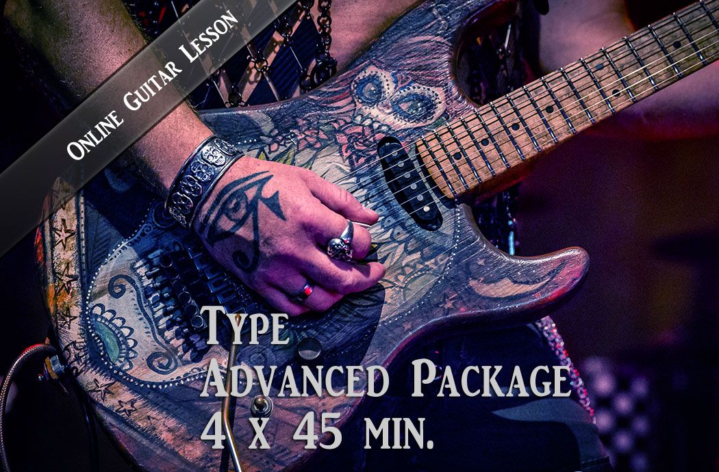 Exclusive online guitar lesson