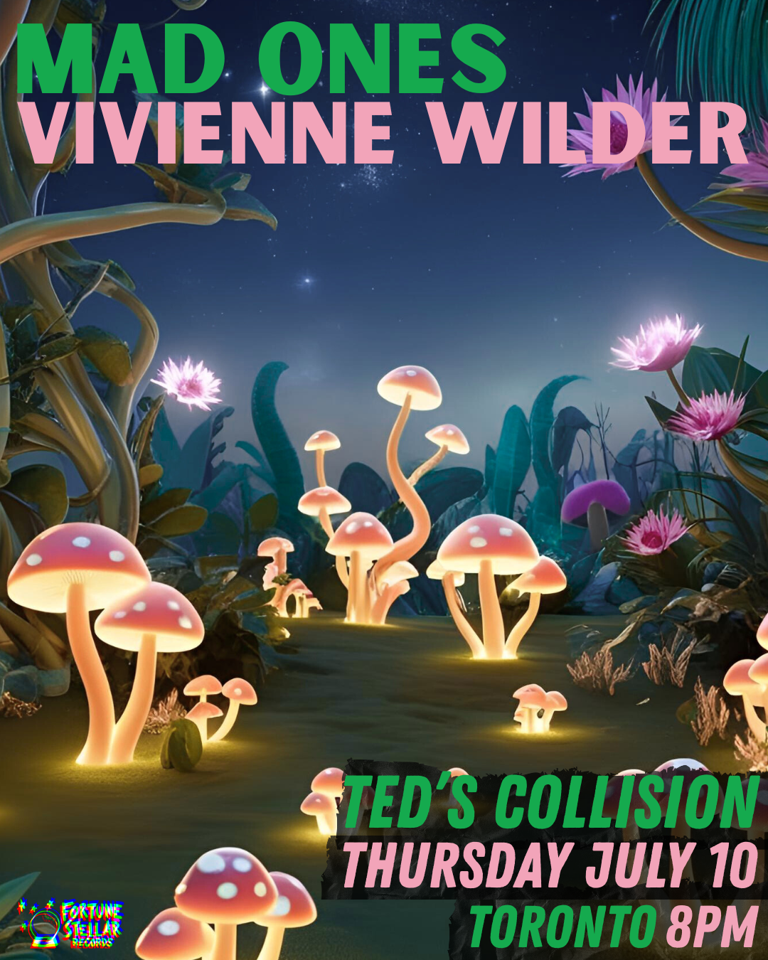 Mad Ones with Vivienne Wilder @ Ted's Collision