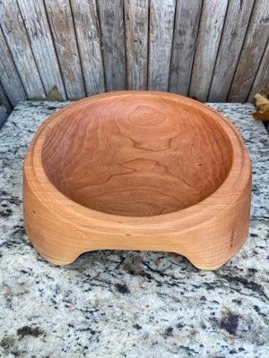 Footed Square Bowl