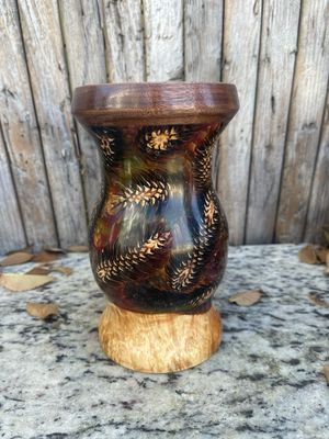 Vase With Glass Insert