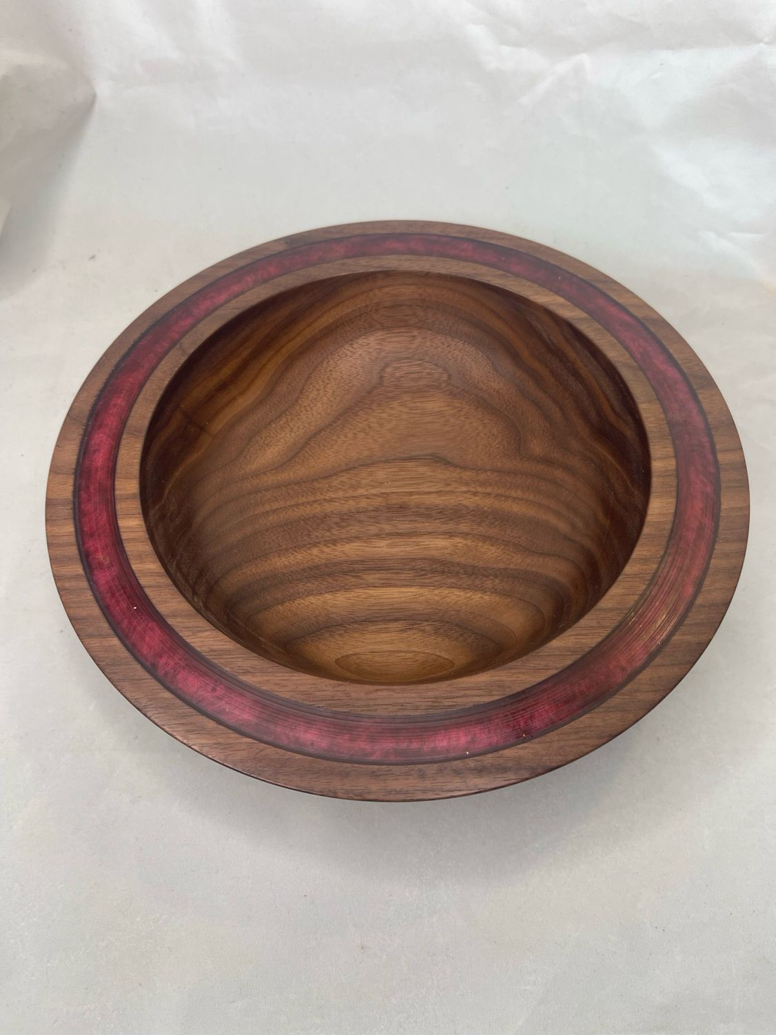 Walnut Bowl – Handcrafted Walnut Wood Serving &amp; Decor Bowl