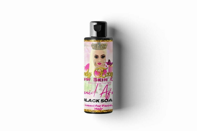 Liquid African Black Soap