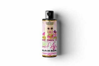 Liquid African Black Soap