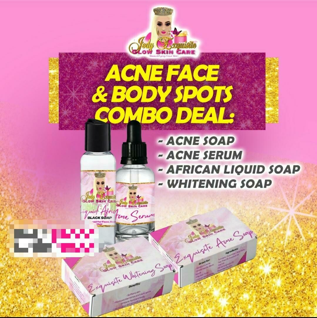 Acne Face &amp; Body Spots Combo Deal