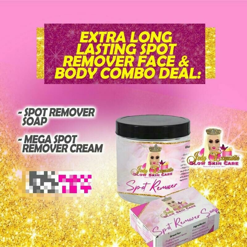 Extra Long Lasting Spot Remover Face &amp; Body Combo Deal