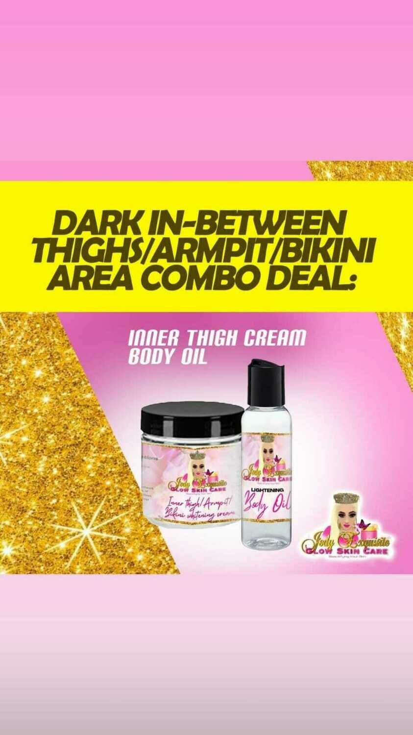 Dark in-between Thigh/Armpit/Bikini Area Combo Deal