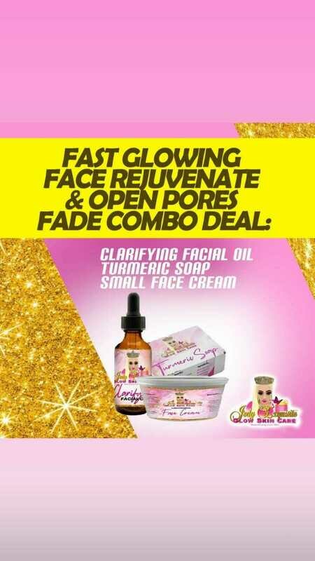 Fast Glowing Face Rejuvenate &amp; Open Pores Fade Combo Deal