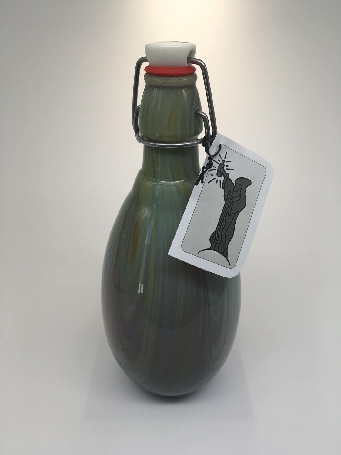 Swing Cap Bottle-Green