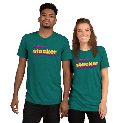 Talent Stacker Unisex t-shirt (80s retro)