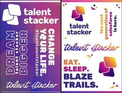 Talent Stacker Sticker Pack