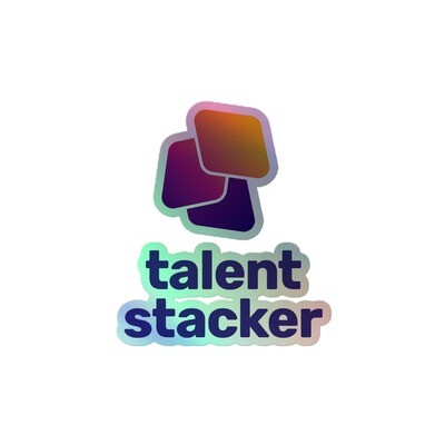 Talent Stacker Holo Sticker