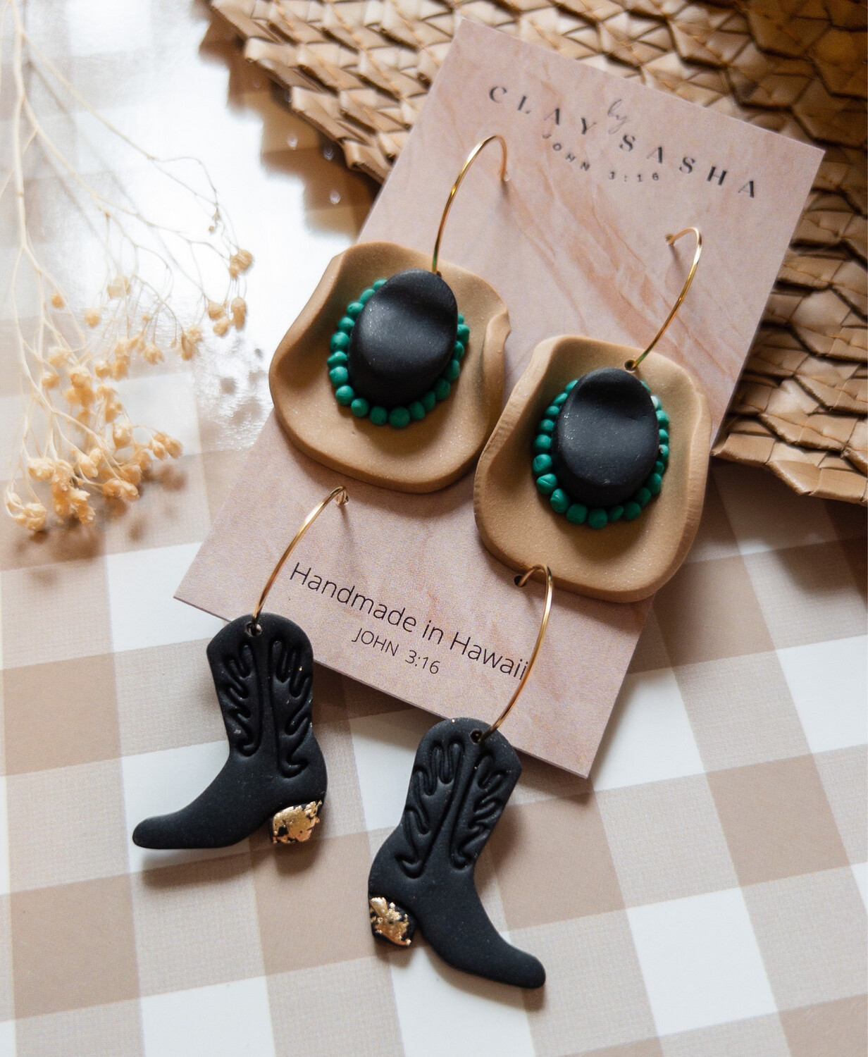 Midnight Western Bundle 14k Goldfilled Hoops