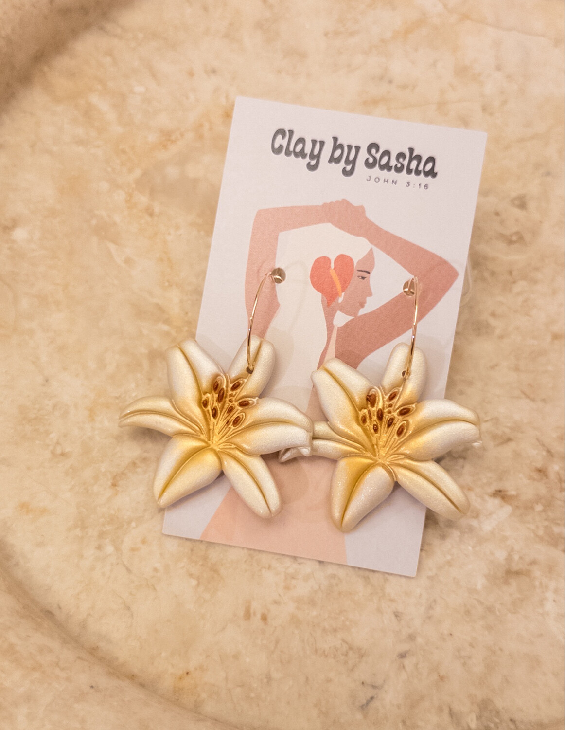 Sunshine 14K GF Hoops