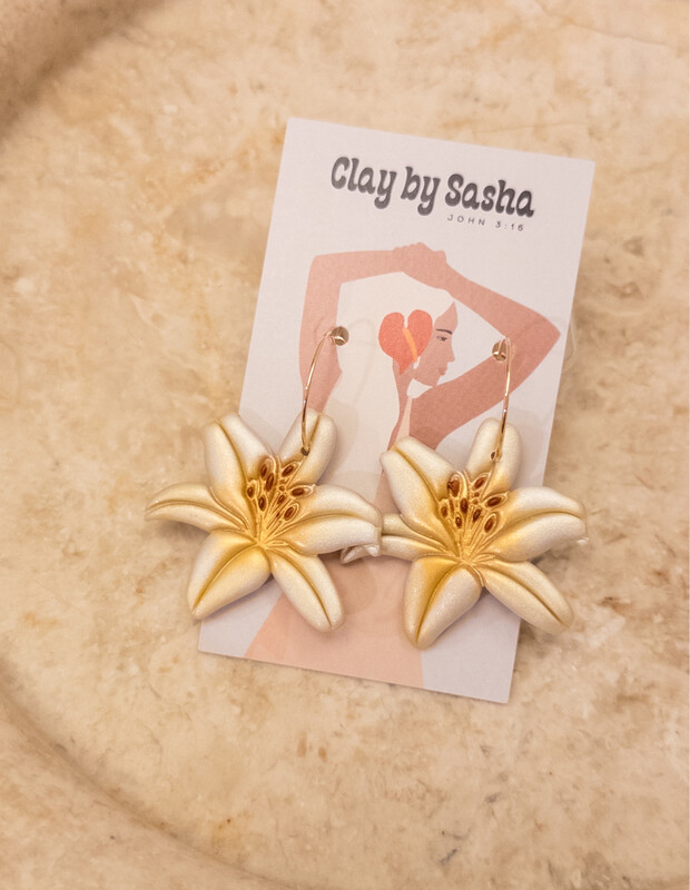 Sunshine 14K GF Hoops