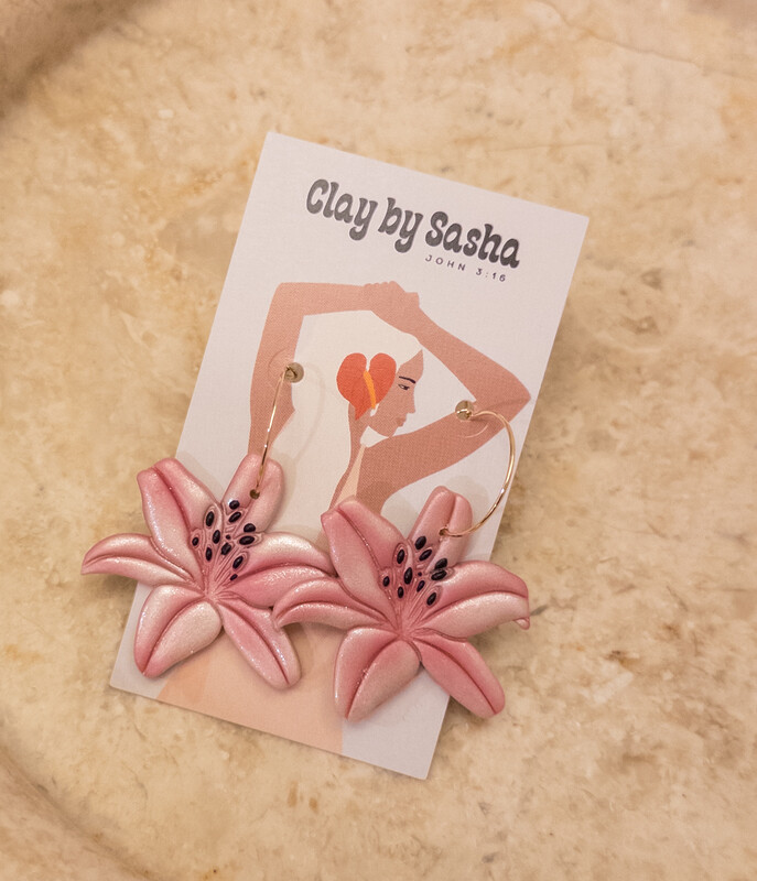 Beauty 14K GF Hoops