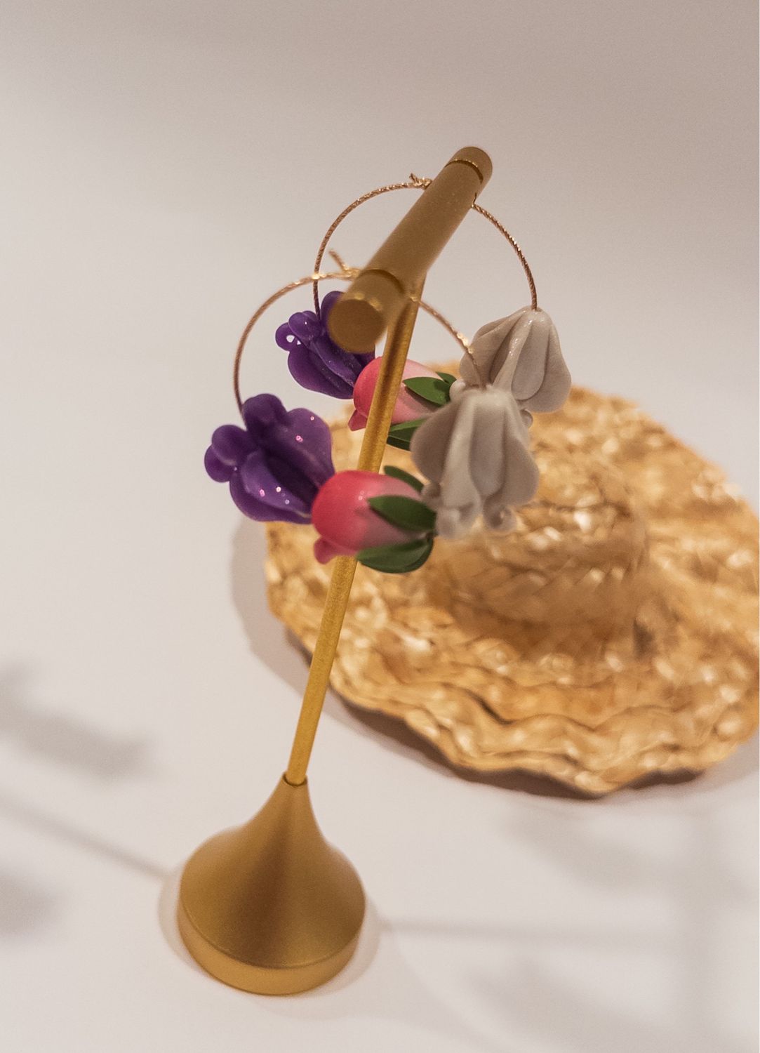 Lei (D) 14k GF Lightweight Hoops