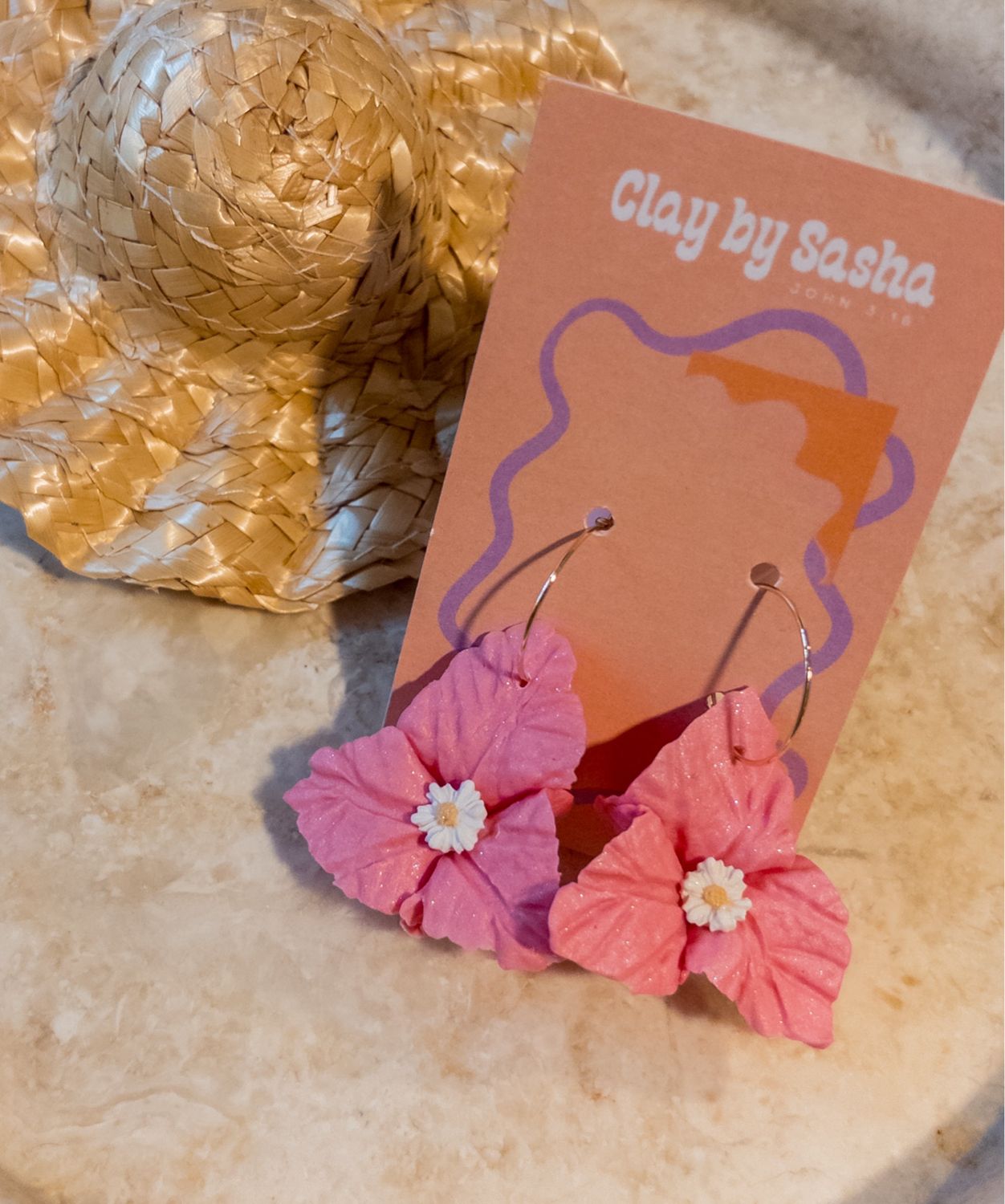 XL Guava 14k GF Hoops