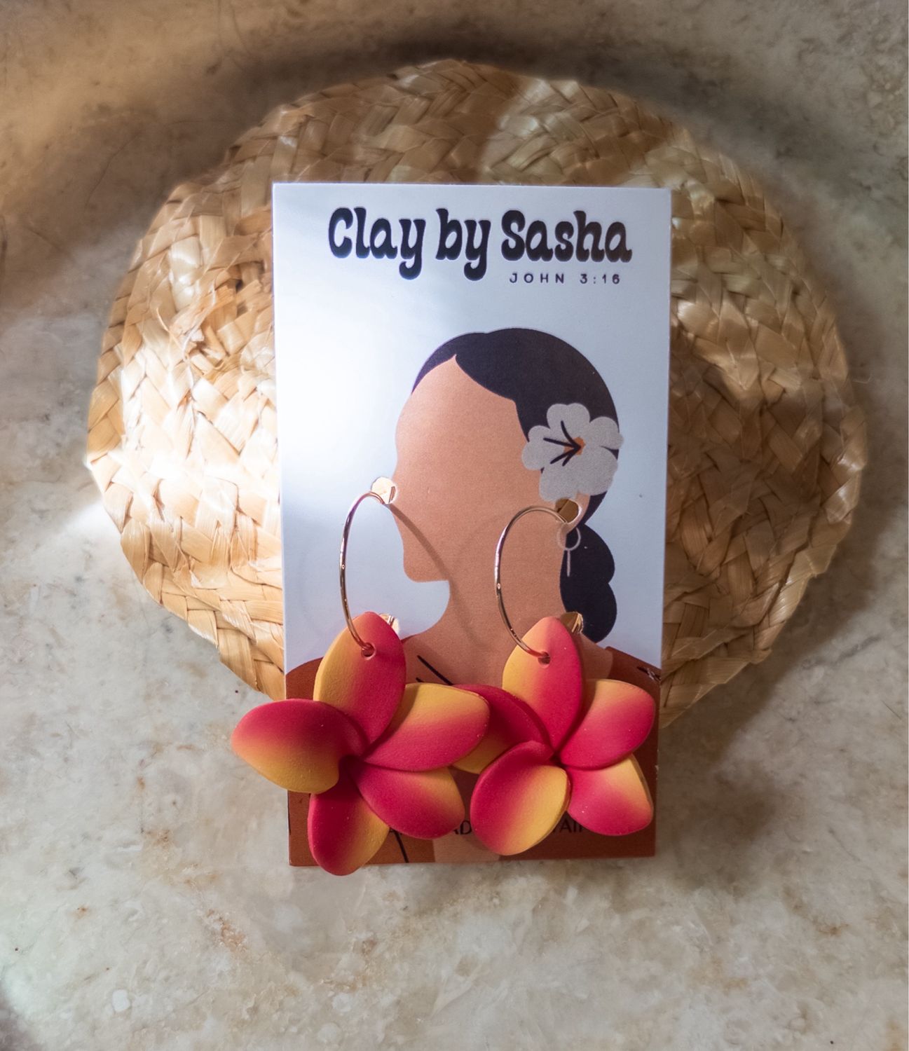 Passion Fruit 14k Goldfilled Hoops