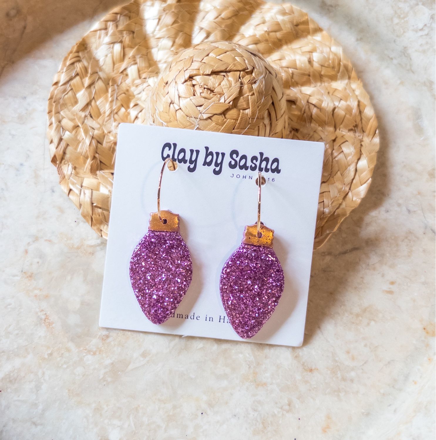 Grape 14k Goldfilled Hoops