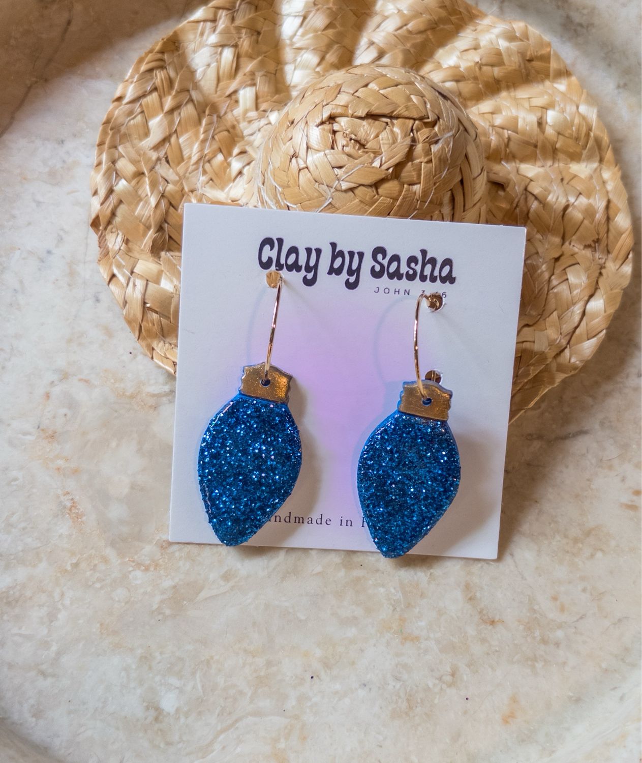 Ocean 14k Goldfilled Hoops