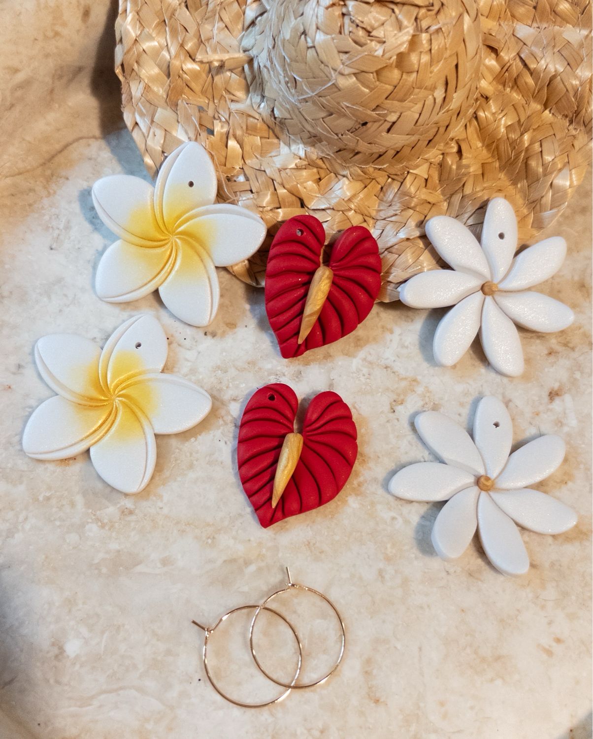 14k Interchangeable Goldfilled Botanical Set (A)