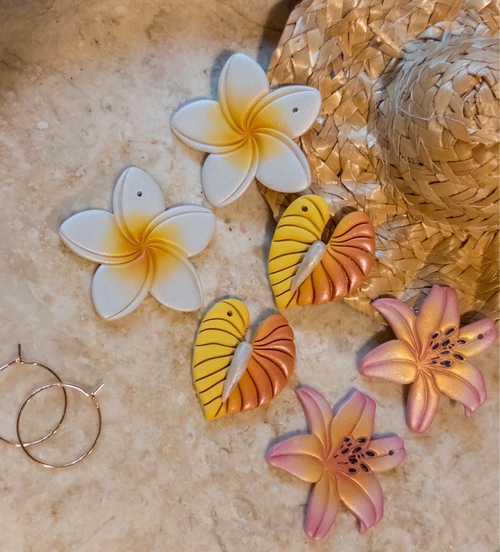 14k Interchangeable Goldfilled Botanical Set (E)