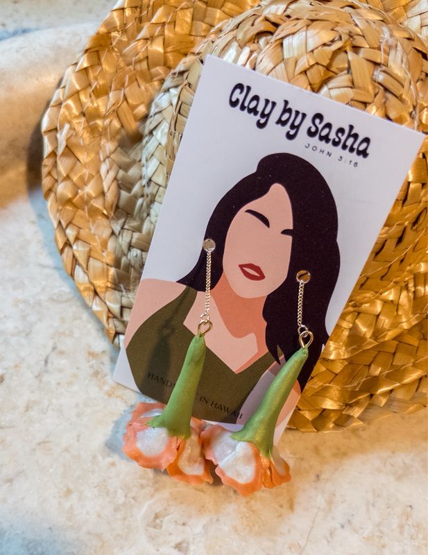 Orange Dream 14k Goldfilled Adjustable Threaders